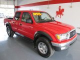 Radiant Red Toyota Tacoma in 2004