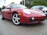 2008 Porsche Cayman Ruby Red Metallic