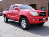 2008 Radiant Red Toyota Tacoma V6 TRD Sport Access Cab 4x4 #28059395