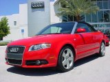 2007 Brilliant Red Audi A4 2.0T Cabriolet #28059404