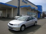 2004 Satin Silver Metallic Honda Civic Value Package Coupe #28059799