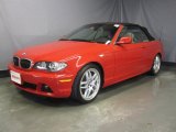 2004 Electric Red BMW 3 Series 330i Convertible #28092562