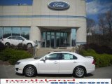 2010 White Platinum Tri-coat Metallic Ford Fusion SEL #28092176