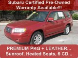 2007 Garnet Red Pearl Subaru Forester 2.5 X Premium #28143310