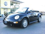 2005 Uni Black Volkswagen New Beetle GLS Convertible #2813158