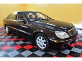 2001 Mercedes-Benz S Almondine Black Metallic