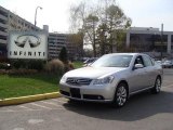 2007 Liquid Platinum Metallic Infiniti M 35x Sedan #28143626