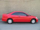 2005 Rallye Red Honda Civic Value Package Coupe #28143337