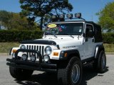 2004 Stone White Jeep Wrangler Rubicon 4x4 #28143492