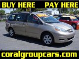 2006 Desert Sand Mica Toyota Sienna CE #28144016