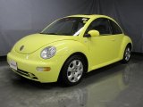 2003 Sunflower Yellow Volkswagen New Beetle GLS TDI Coupe #28143750