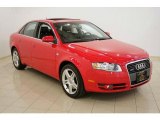 2007 Brilliant Red Audi A4 2.0T quattro Sedan #28143933