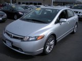 2007 Alabaster Silver Metallic Honda Civic Si Sedan #28143603