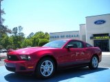 2010 Red Candy Metallic Ford Mustang V6 Coupe #28196324