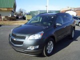 2009 Cyber Gray Metallic Chevrolet Traverse LT AWD #2806115