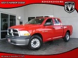 2010 Flame Red Dodge Ram 1500 ST Crew Cab #28246752