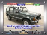 2000 Forest Green Pearl Jeep Cherokee Sport #28196847