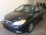 2008 Black Pearl Hyundai Elantra GLS Sedan #28246799