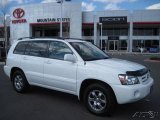 2007 Super White Toyota Highlander V6 4WD #28246660