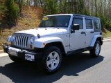 2008 Bright Silver Metallic Jeep Wrangler Unlimited Sahara 4x4 #28247383