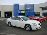 2007 Winter Frost Pearl Nissan Maxima 3.5 SE #28246992