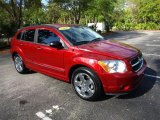 2007 Inferno Red Crystal Pearl Dodge Caliber R/T #28246696