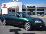 2001 Dark Emerald Pearl Acura CL 3.2 #28312161