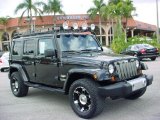 2008 Black Jeep Wrangler Unlimited Sahara 4x4 #28312327