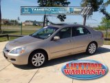 2007 Desert Mist Metallic Honda Accord EX-L V6 Sedan #28312881