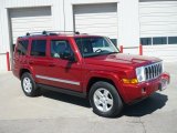2006 Inferno Red Pearl Jeep Commander Limited 4x4 #28312241