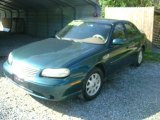 Dark Jade Green Metallic Chevrolet Malibu in 1998