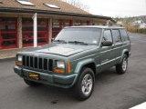 2000 Medium Fern Green Metallic Jeep Cherokee Classic 4x4 #28312889