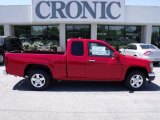 2010 Fire Red GMC Canyon SLE Extended Cab #28312428