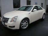 2008 White Diamond Tri-Coat Cadillac CTS 4 AWD Sedan #28312265