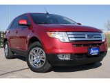 2007 Redfire Metallic Ford Edge SEL AWD #28312778