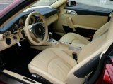 2008 Porsche 911 Turbo Cabriolet Cream Leather to Sample Interior