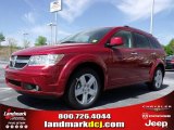 2010 Inferno Red Crystal Pearl Coat Dodge Journey R/T #28364379
