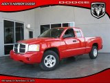 2006 Flame Red Dodge Dakota SLT Club Cab #28364250