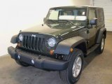 2010 Natural Green Pearl Jeep Wrangler Sport 4x4 #28364274