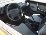 1992 Geo Storm GSi Coupe Gray Interior