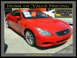2008 Vibrant Red Infiniti G 37 S Sport Coupe #28364294