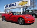 2009 Victory Red Chevrolet Corvette Convertible #28364349
