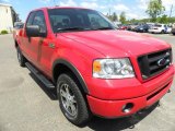 2007 Bright Red Ford F150 FX4 SuperCab 4x4 #28402976