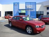 2007 Inferno Red Crystal Pearl Dodge Charger R/T #28402894