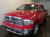 2010 Flame Red Dodge Ram 1500 Big Horn Quad Cab 4x4 #28402750