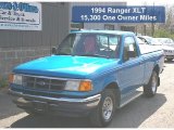 1994 Lapis Blue Metallic Ford Ranger XLT Regular Cab #28402929