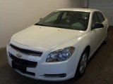 2008 White Chevrolet Malibu LS Sedan #28402754