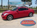 2007 Laser Red Infiniti G 35 Coupe #28403339
