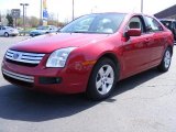 2008 Redfire Metallic Ford Fusion SE #28402616