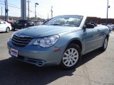 2009 Clearwater Blue Pearl Chrysler Sebring LX Convertible #28402637